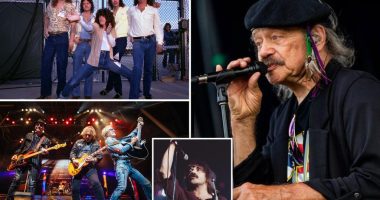 REO Speedwagon singer Terry Luttrell injured after falling asleep behind the wheel hours after band’s farewell concert