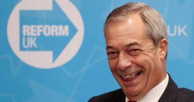 Nigel Farage, leader of the Reform UK party.