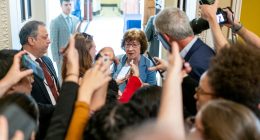 Republicans muscle through 'big, beautiful' voting marathon