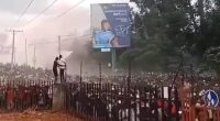 “Ruto must go” Thousands of Kenyans chant as they take to the streets to demand their President’s resignation on one year anniversary of de@dly protests