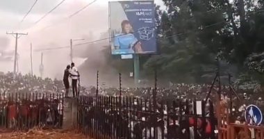 “Ruto must go” Thousands of Kenyans chant as they take to the streets to demand their President’s resignation on one year anniversary of de@dly protests