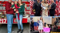 Stricken NYC firefighter Mark Dziemian promoted in 'very emotional' ceremony