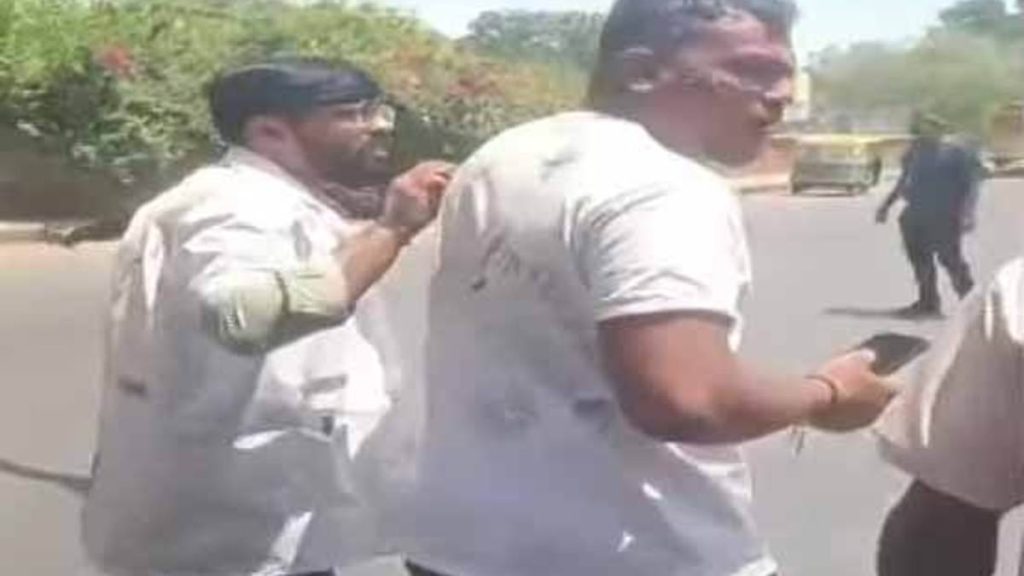 Survivor of Air India crash is seen WALKING AWAY from wreckage