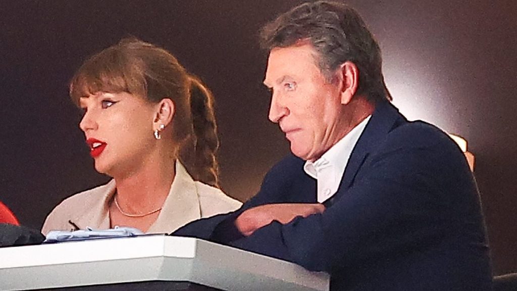 Taylor Swift sparks liberal fury as she sits with Trump ally Gretzky