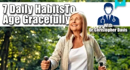 A joyful senior woman walks confidently in a lush park with her walking sticks, radiating positivity and inspiring those around her to embrace life with her cheerful demeanor and vibrant energy. 7 Cardiologist-Approved Habits That Help You Age Gracefully. Cover