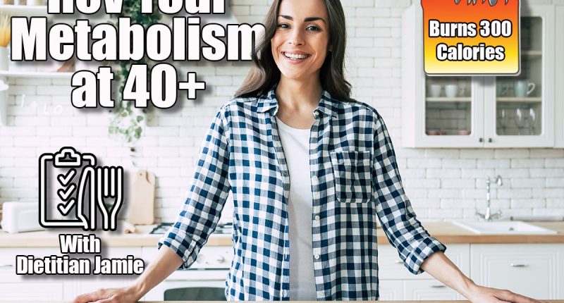 This High-Protein Breakfast Swap Burns 300 Extra Calories Daily After 40. Cover. Young beautiful modern woman stands near table on kitchen at home.