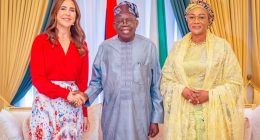 Tinubu receives Queen of Denmark at State House (photos)