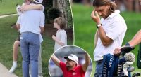 Tommy Fleetwood has touching moment with wife after crushing Travelers Championship finish