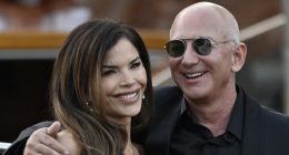 Touching exchange between Lauren Sanchez and Jeff Bezos revealed