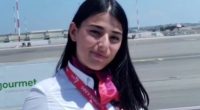Photo of Aurora Maniscalco, a 24-year-old flight attendant.