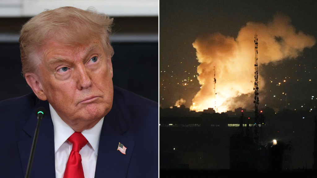 Trump aware of Israel strikes on Iran beforehand, says there were no surprises