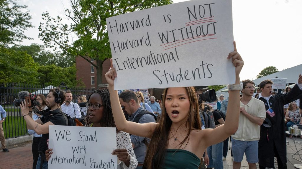 Trump says Harvard agreement on international students may be announced within a week