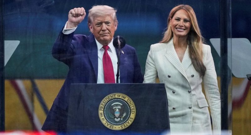 Trump says it's 'about time' US celebrates victories at military parade