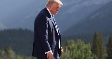 Trump sparks concerns over appearance of his hands again at G7 Summit