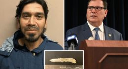 US Attorney for NY John Sarcone claims knife-wielding illegal Salvadoran migrant who threatened him 'was going to kill somebody'