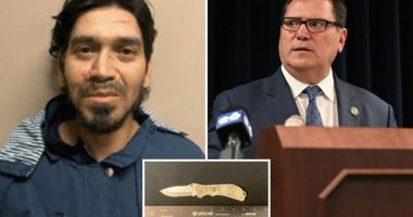 US Attorney for NY John Sarcone claims knife-wielding illegal Salvadoran migrant who threatened him 'was going to kill somebody'