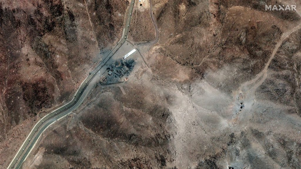 US airstrikes leave a mark on Iran’s nuclear sites, Maxar satellite images reveal