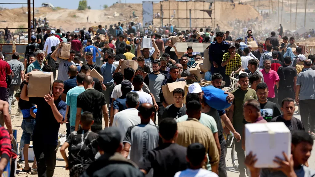 US-backed Gaza aid group pauses food distribution after days of violence