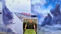 Ukraine wipes out dozens of Russian nuclear bombers in massive surprise attack on air bases, Kyiv says
