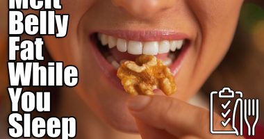 Walnuts and 2 Other Foods This Dietitian Eats Before Bed To Melt Belly Fat. Cover.