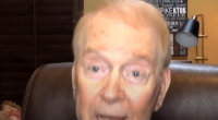 Close-up of Gary England, KWTV-DT chief meteorologist.