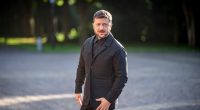 Volodymyr Zelensky in The Hague.