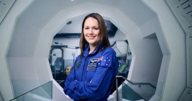 Katherine Bennell-Pegg, Australia's first astronaut.