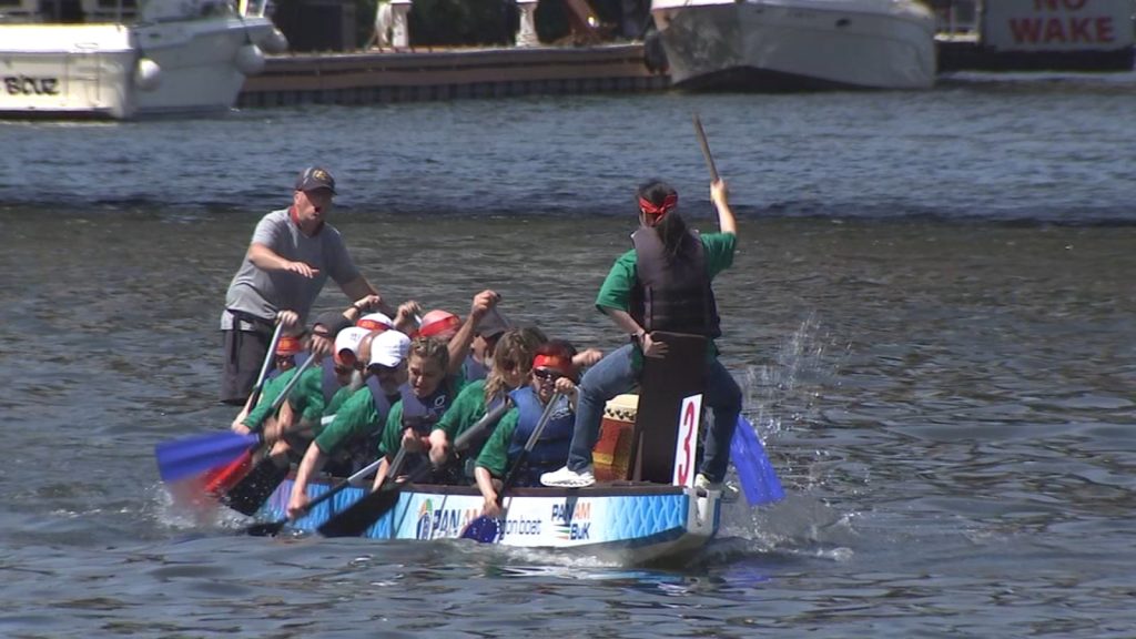 2025 Chicago Dragon Boat Race for Literacy held in Chinatown by Chinatown Chamber of Commerce