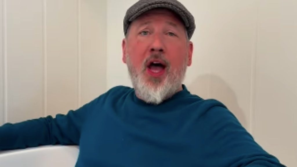 90s boyband star looks unrecognizable with grey beard as group reunites for new album and tour – can you guess who?