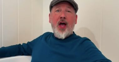 90s boyband star looks unrecognizable with grey beard as group reunites for new album and tour – can you guess who?