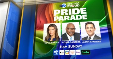 ABC7 Chicago to celebrate 2025 Pride Parade with live broadcast Sunday; Tanja Babich, Hosea Sanders, Jason Knowles to host