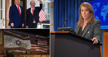 America's #2?: Trump State Department spokeswoman picks Israel over US in resurfaced video she says is being used to 'SMEAR' her