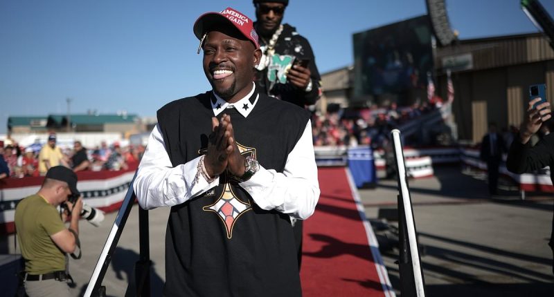 Antonio Brown makes shocking sexual claim about Gavin Newsom's wife in latest worrying social media rant