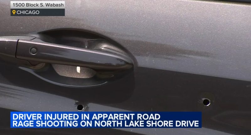 Apparent Chicago road rage shooting injures man driving on DuSable Lake Shore Drive near Streeterville: CPD