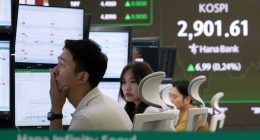 Asian shares are mixed and oil prices advance as Israel-Iran crisis escalates