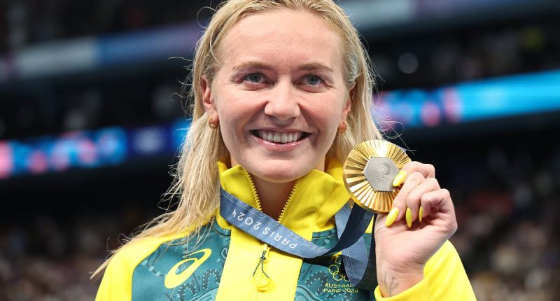 Aussie swimming champion Ariarne Titmus makes HUGE call on her swimming future as young rival smashes her world record
