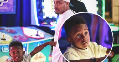 BOW WOW CELEBRATES SON STONE MOSS' 5TH BIRTHDAY