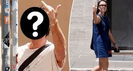 Bad tempered sibling of famous actor unleashes while with him in Rome