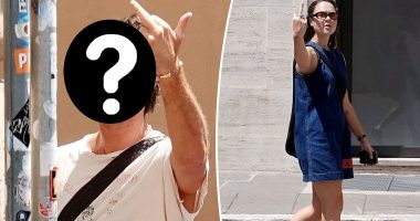 Bad tempered sibling of famous actor unleashes while with him in Rome