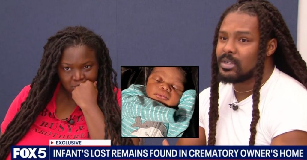 Body of 2-month-old found in crematory owners' home: Parents