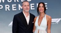 Brad Pitt, Ines de Ramon Make Rare Public Appearance at ‘F1’ Premiere