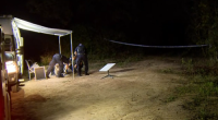 Scene where human remains were found in search for missing Queensland teenager Pheobe Bishop