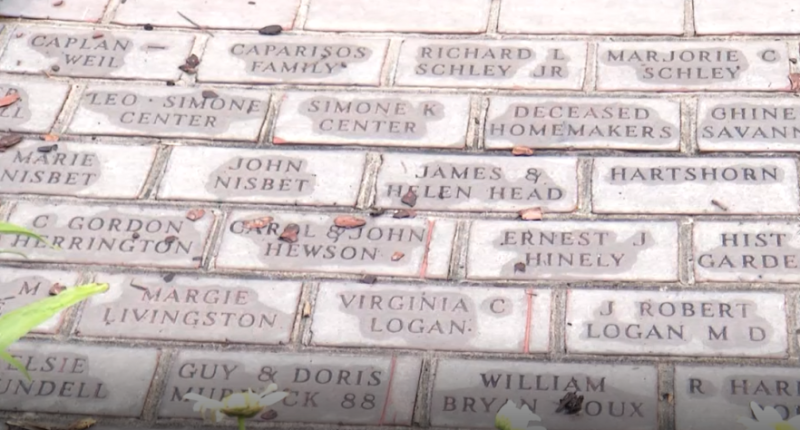 Bricks around Forsyth Fountain will stay during restoration