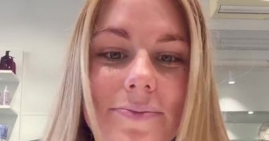 Brooke Warne is all smiles as she shows off dazzling makeover