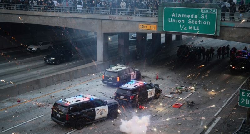 California governor plans to file lawsuit against Trump over National Guard deployment to protests