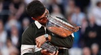 Carlos Alcaraz pulls off stunning comeback as he saves THREE championship points to beat Jannik Sinner and retain his French Open title in epic final