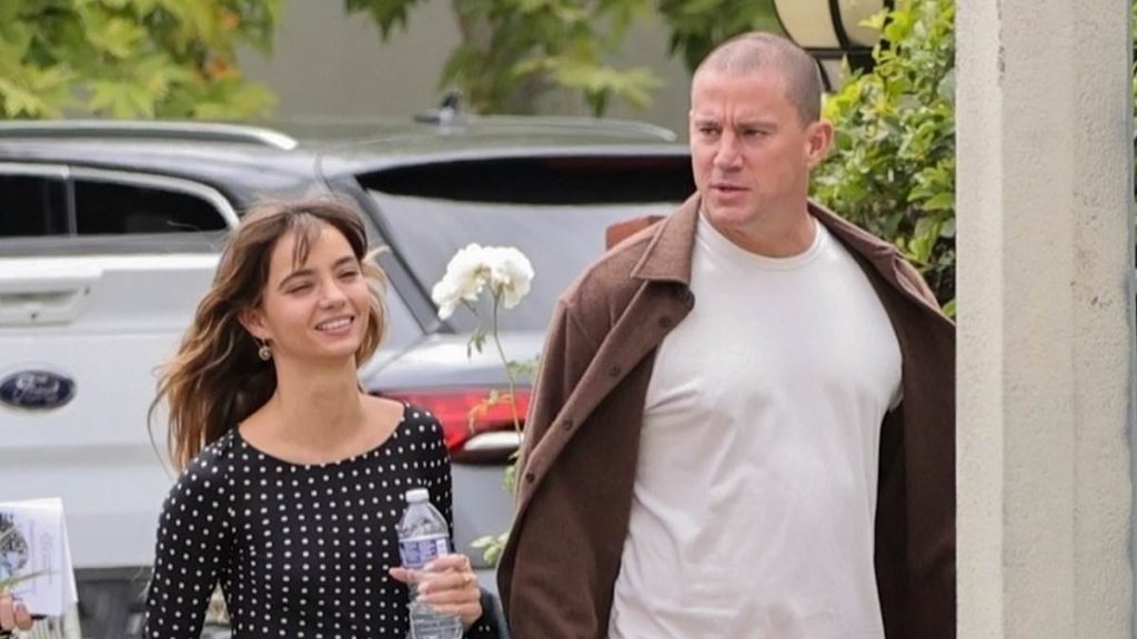 Channing Tatum with much younger girlfriend at daughter's graduation