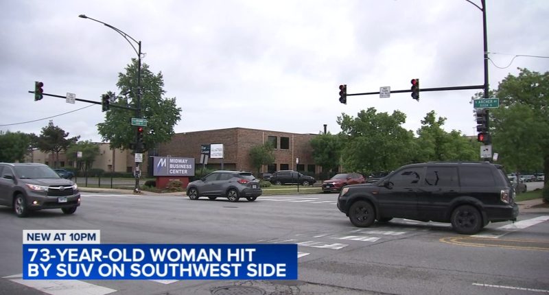 Chicago crash: Elderly pedestrian struck, injured at South Archer Avenue, South Laramie Avenue on SW Side, police say