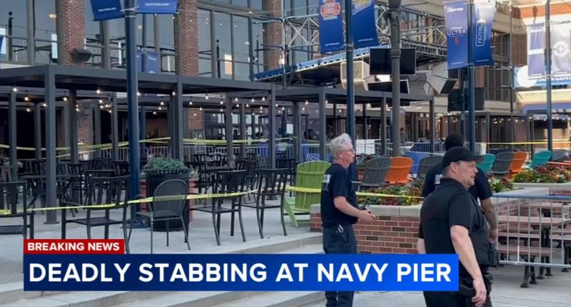 Chicago crime: Man killed in stabbing at Navy Pier, suspect seriously wounded near East Grand Avenue, police say