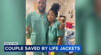 Chicago man, woman get hypothermia after stranded in Lake Michigan 7 hours near Whihala Beach, say life jackets saved them